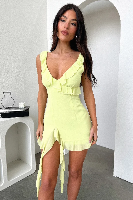 Cabello Dress - Green