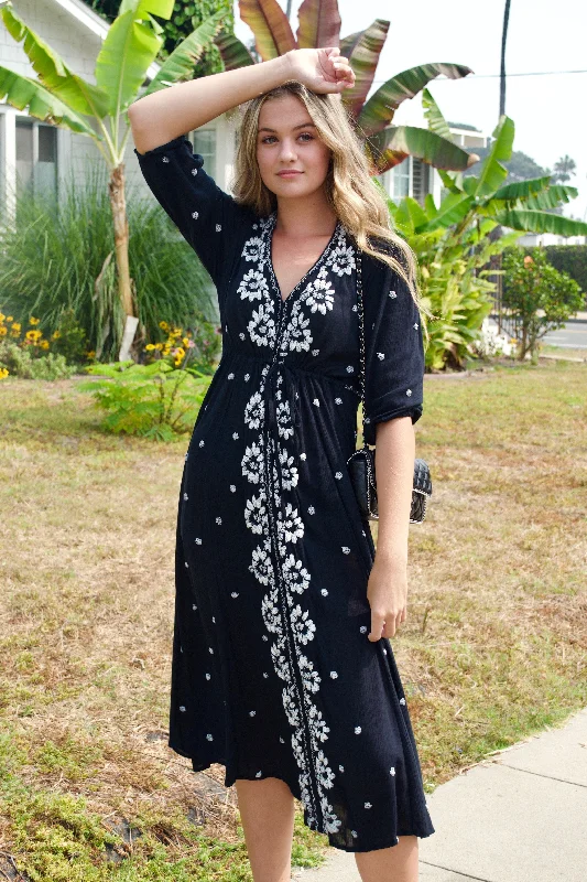 FP Black Maxi Dress